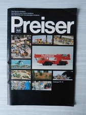 #Original Preiser# Catalogue 1982 - Catalogue Preiser PK18 - Cirque Sarrasani...
