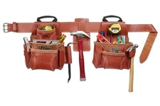 NEW CLC 21448 17 pocket pro framer leather signature tool belt FAST SHIP 5090139