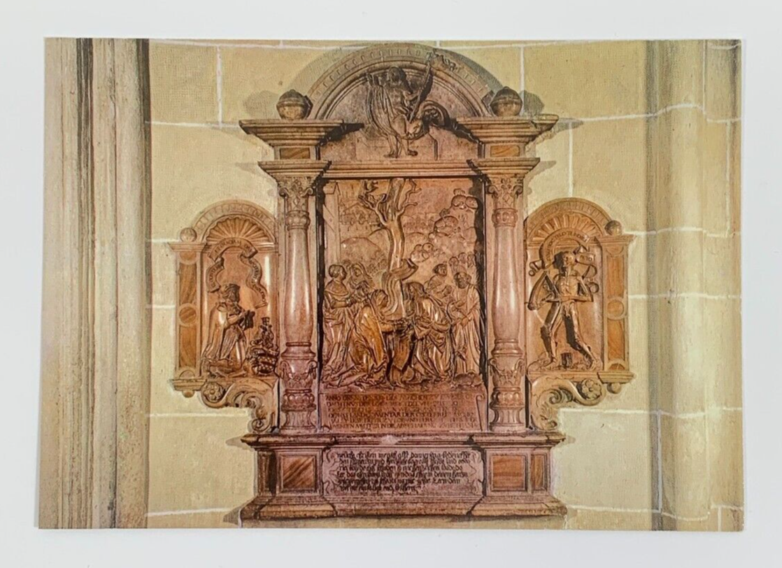 German Order Church votive image from Truchsess Vienna Austria Postcard