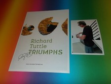 Richard Tuttle  Kunst Art signiert signed  Autogramm auf 20x28 Foto in person