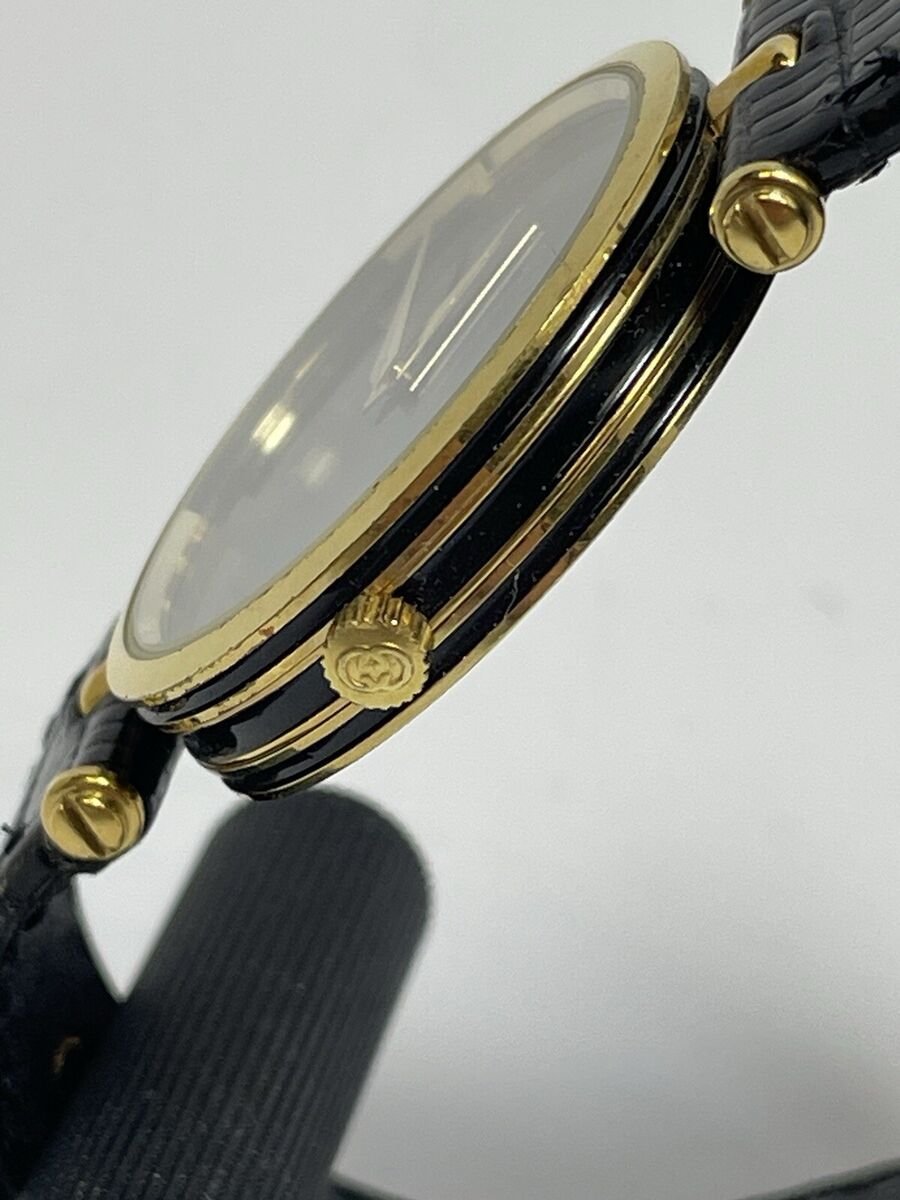 OLD GUCCI Shelley Line Quartz Watch グッチ Vintage GUCCI SHELLY LINE 30mm Quartz Watch (New Battery