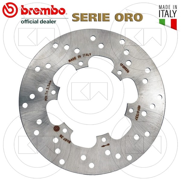 Bremsscheibe Vorne Brembo 68B40738 Piaggio Vespa Gtv 4T Navy E3 125 2008 2009-image