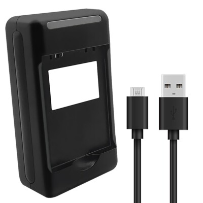Desktop Travel USB/AC Battery Charger USB Cable for Samsung Galaxy Mini GT-S5570