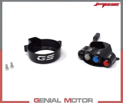 Throttle twist grip JetPrime GS integrated controls BMW R 1200 GS 2013 > 2018