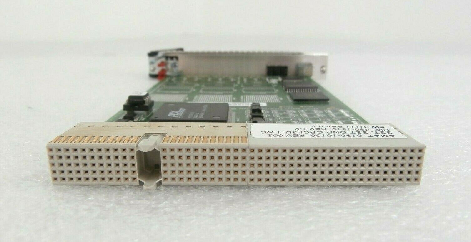 SST Woodhead SST-DNP-CPCI-3U-1-NC DeviceNet PCB Card AMAT 0190-10156 Working