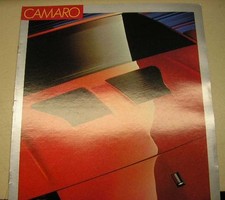 1987 Chevrolet Camaro Sales Brochure Original Gm 1987 Chevrolet Camaro Sales Brochure Original Gm