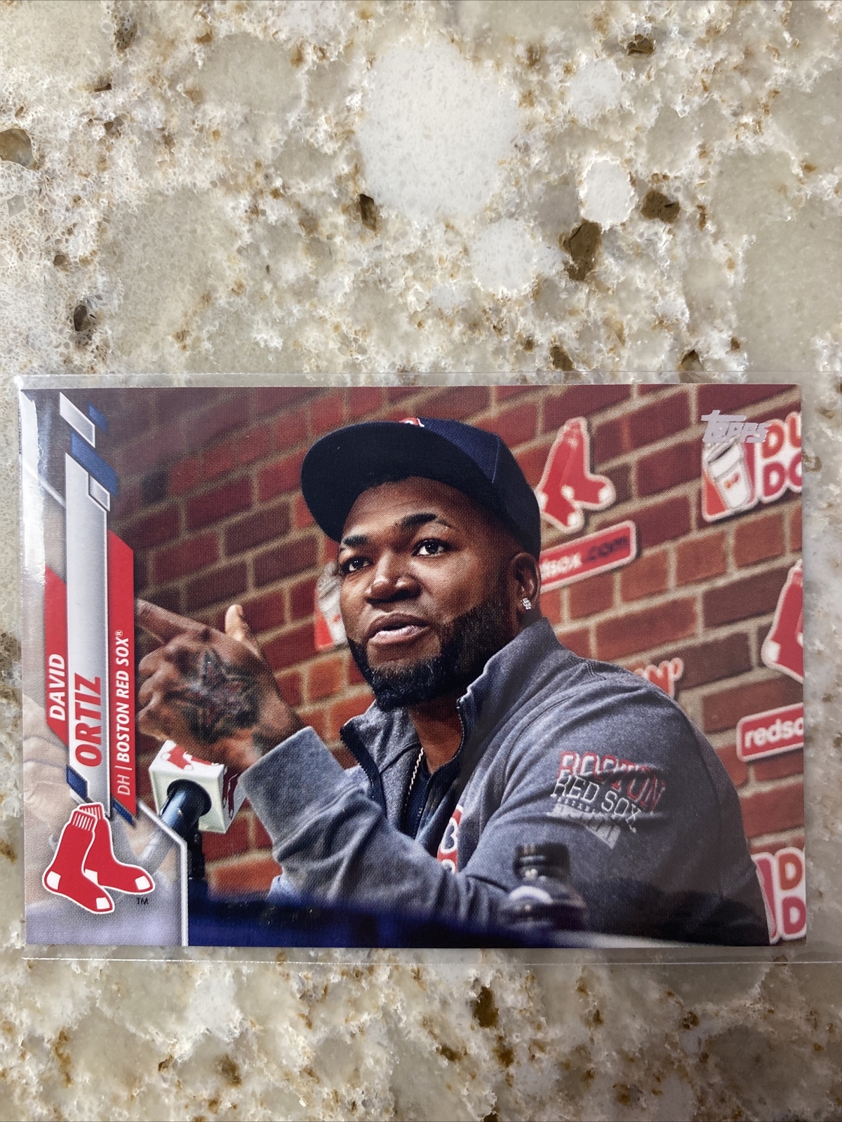 2020 Topps Update David Ortiz SP Photo Variation #U-124 Redsox