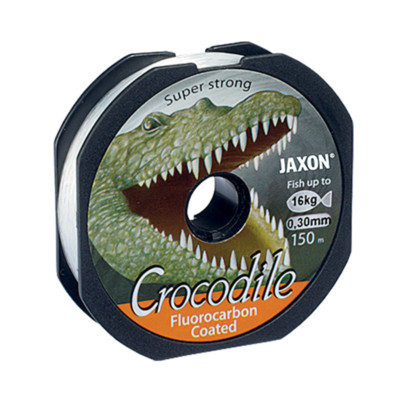 150m JAXON CROCODILE ANGELSCHNUR FLUOROCARBON COATED LINE MONOFILE 0,10-0,45mm