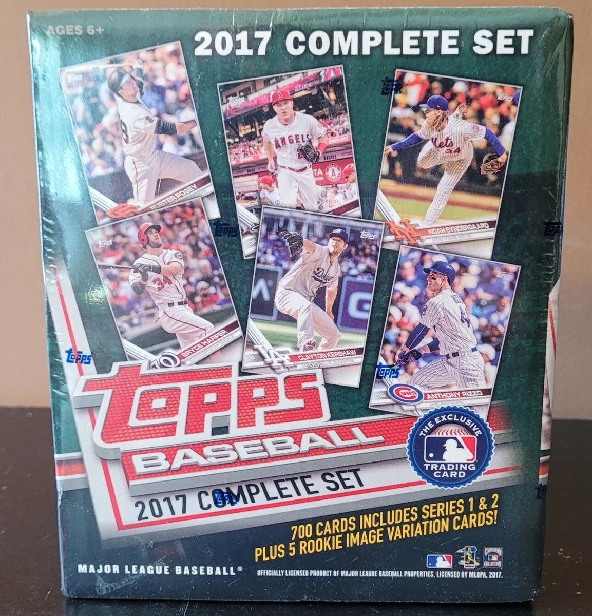 2017 Topps Baseball Complete Set Series 1&2 Factory Sealed 2x