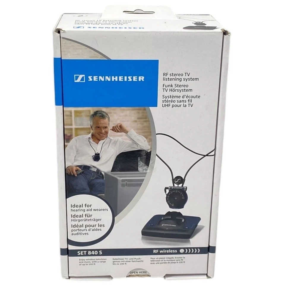 Sennheiser Wireless TV Listening System Bluetooth Transmitter Black - Image 2 of 4