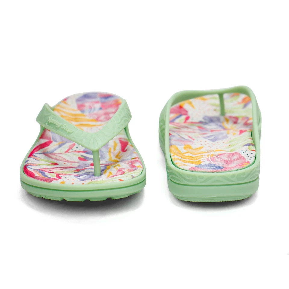 Women Spring Step Contilo Cushioned Flip Flop Thong Sandals - Image 3 of 4