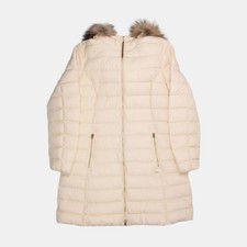 Woolrich Coat / Size L / Mid-length / Womens / Ivory / Polyamide