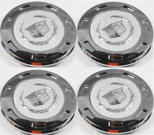 4pcs. 2007-2015 Cadillac Escalade Plain Crest 22 Wheel Center Cap 9596649