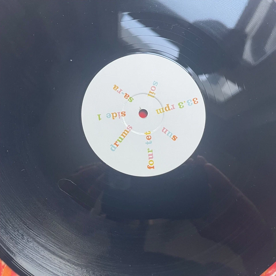 Four Tet & Sun Ra - Sun Drums & Soil * 12' Vinyl * 2005 RUG204T * Free P&P UK * - Image 4 of 4