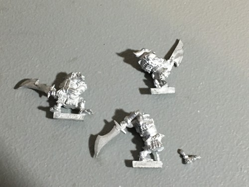 A21612 RACKHAM CONFRONTATION METAL OOP LOT ORC WARRIORS 3 PK