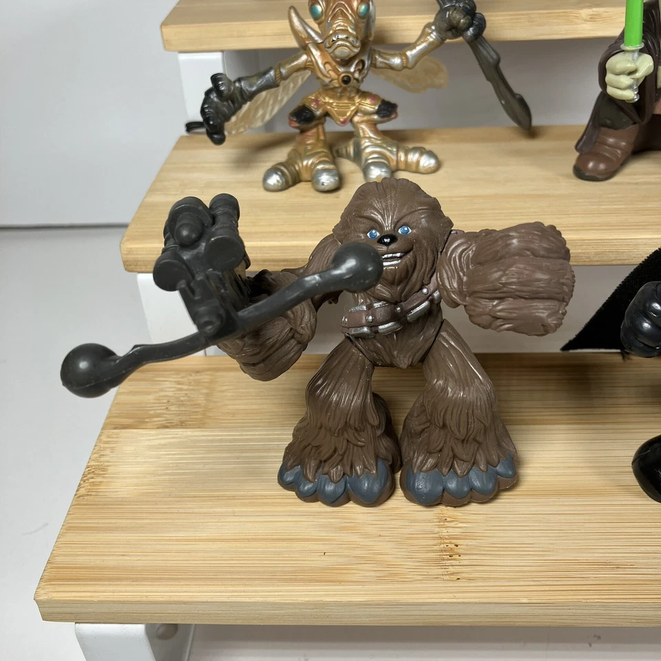 LOTE DE 10 FIGURAS Hasbro Playskool Star Wars Galactic Heroes con armas Foto 4 de 4