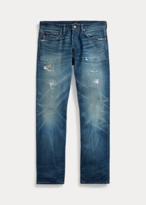 POLO RALPH LAUREN Classic Fit Distressed Stretch Men's Jean (Size