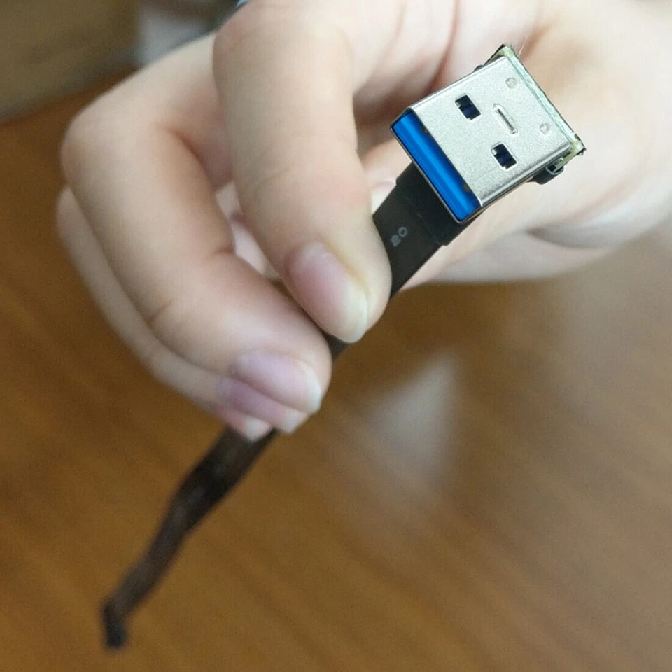 ADT-Link USB 3.0 Type-A Male to USB3.1 Type-C Male Up/Down Angle USB Data Cable - Image 4 of 4