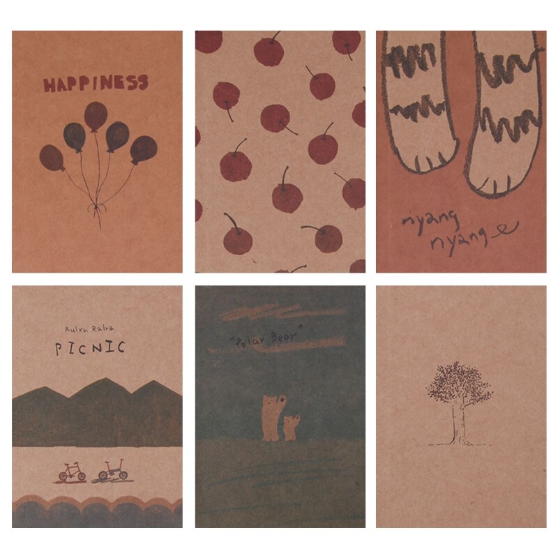 Blank Page Notebook for Painting Journal Memo Notepad Supplies-image