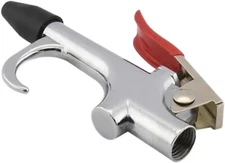 Air Blow Gun Attachment with Rubber Tip Nozzle