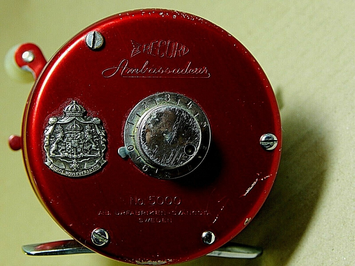 1955/56's Record AMBASSADEUR 5000(3rd version) baitcasting reel