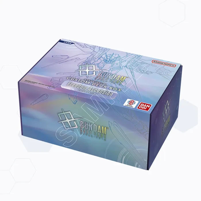 Freedom Ascension Custom Deck Box SC01 Japanese Sealed Gundam Card