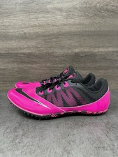 Nike Zoom Rival S 7 Track Sprint Spikes Pink Black Womens Size 7.5 615998-600