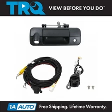 TRQ Rear View Camera Add On Kit w/ Wiring Harness & Tailgate Handle for Tundra