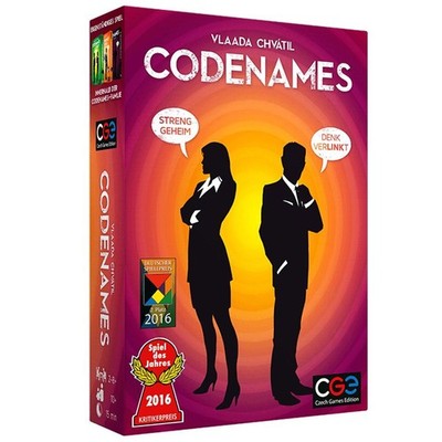 Czech Games Edition Codenames (DE) Spiel des Jahres 2016 (B-Ware) Kartenspiel