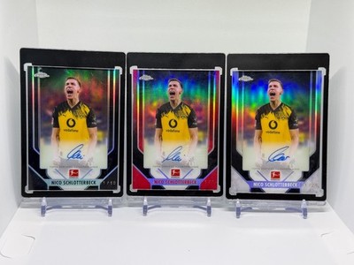 Topps Chrome Bundesliga 2026 - Nico Schlotterbeck - Superior OnCard Rainbow BVB