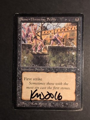 MTG Stone-Throwing Devils (Light) Arabian Nights Regular Common