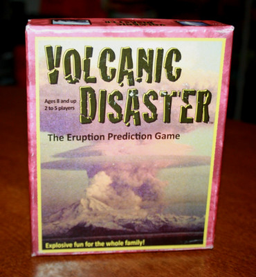 Volcanic Disaster - The Eruption Prediction Card Game - Volcano Productions 2010