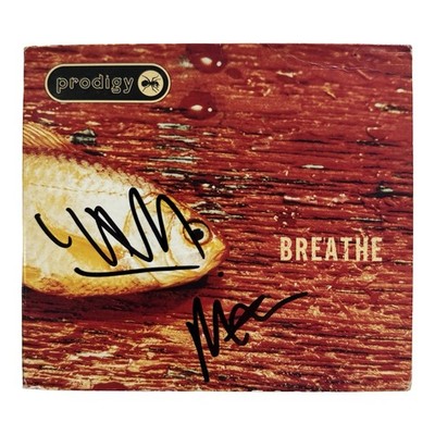 The Prodigy Signed Autographed Breathe CD Single