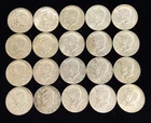 1968 Kennedy Half Dollar 40% Silver 20 Coin Lot