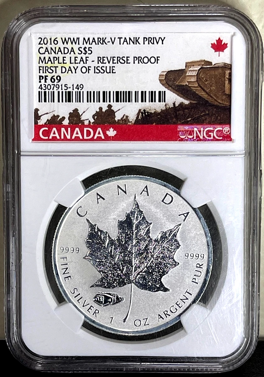 Canadian Maple Leaf NGC 2016 Silver Bullion Coins for sale | eBay