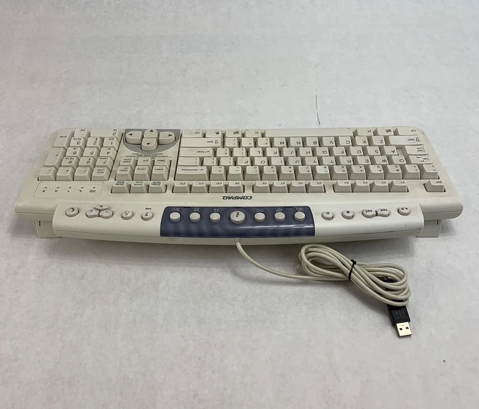 Compaq KU-9978 USB-Wired Vintage Keyboard - Image 4 of 4