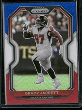 2020 Panini Prizm #231 Grady Jarrett Prizm Red White and Blue