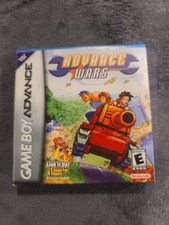Advance Wars GBA Nintendo Game Boy Advance Complete CIB - Authentic