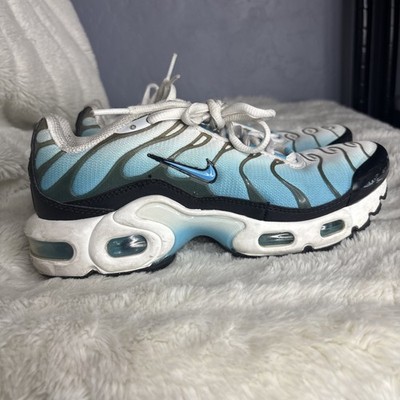 Size 4y Nike Air Max Plus Low Black Blue White Kids Fd9767100