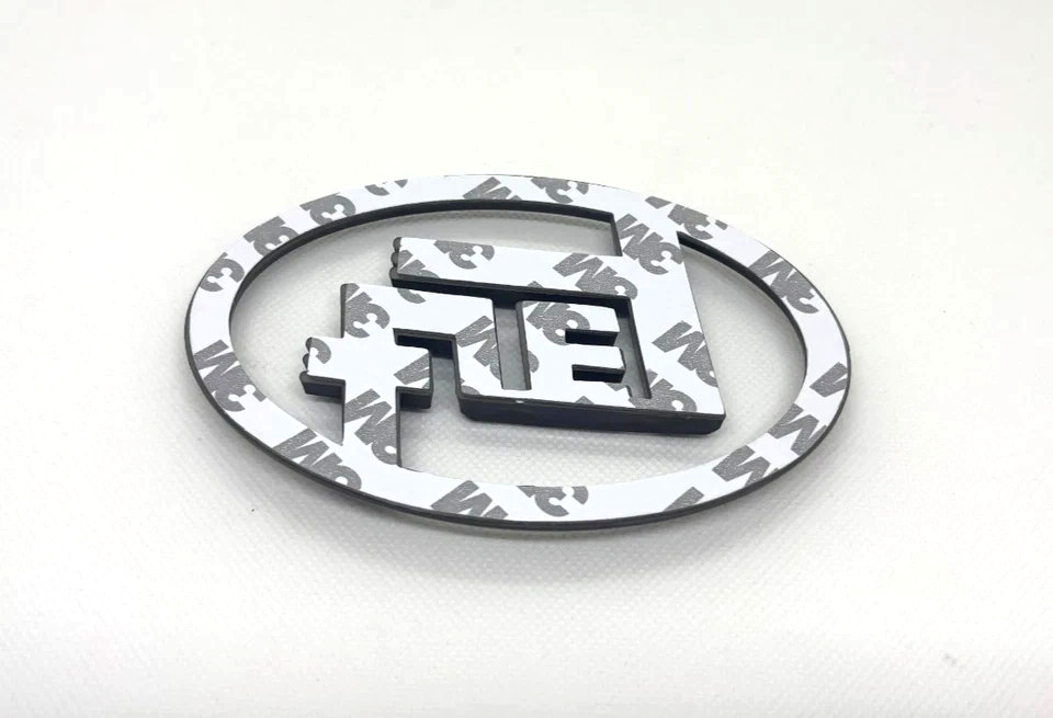 JDM Toyota Front Rear Emblem 5.9x3.9inch 15x10cm Japanese Katakana