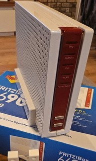 AVM Fritz!Box 6690 Cable WLAN Router EMBALAJE ORIGINAL incl. soporte de pared (20002965)