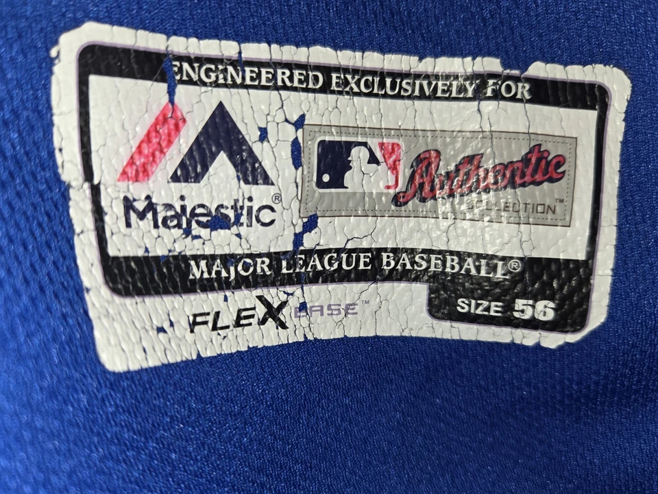 Camiseta deportiva de entrenamiento de primavera Majestic MLB Texas Rangers #29 Beltre 2018 talla 56 Foto 4 de 4