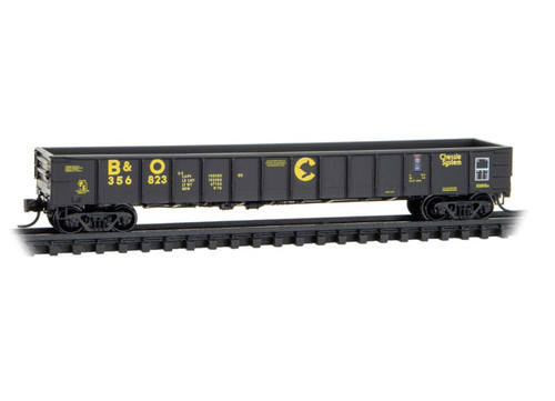 Micro-Trains MTL escala N 50"" góndola lateral de acero sistema de ajedrez B&O #356823 | Zustand: New