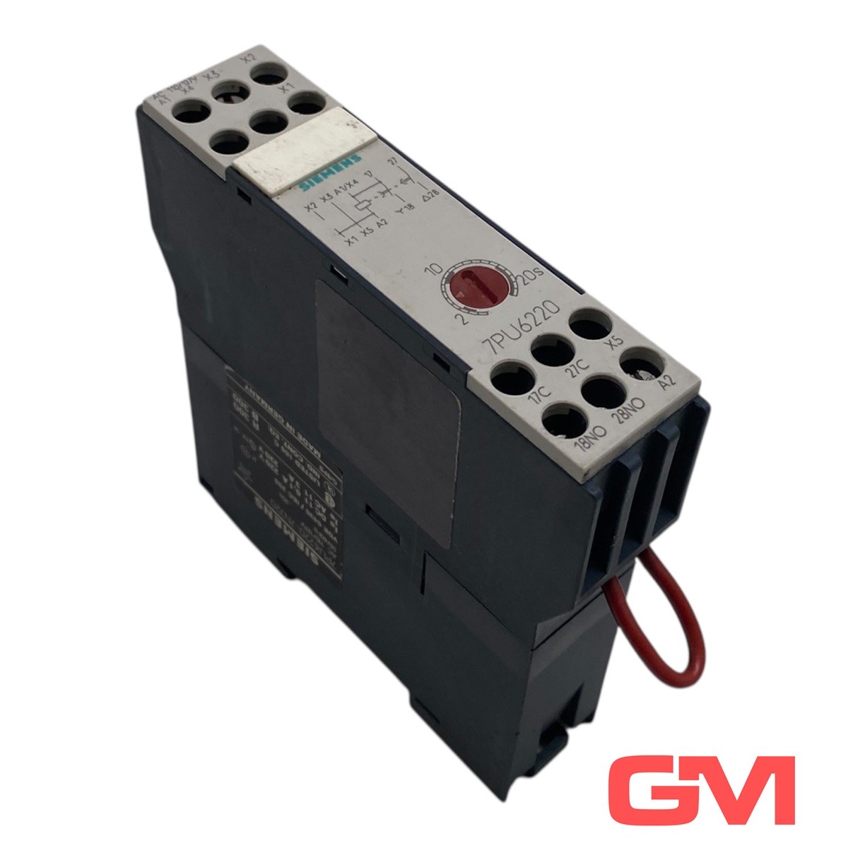 Siemens Star Triangle Time Relay 7PU6220-7NJ20 AC 110/127V 2-20s