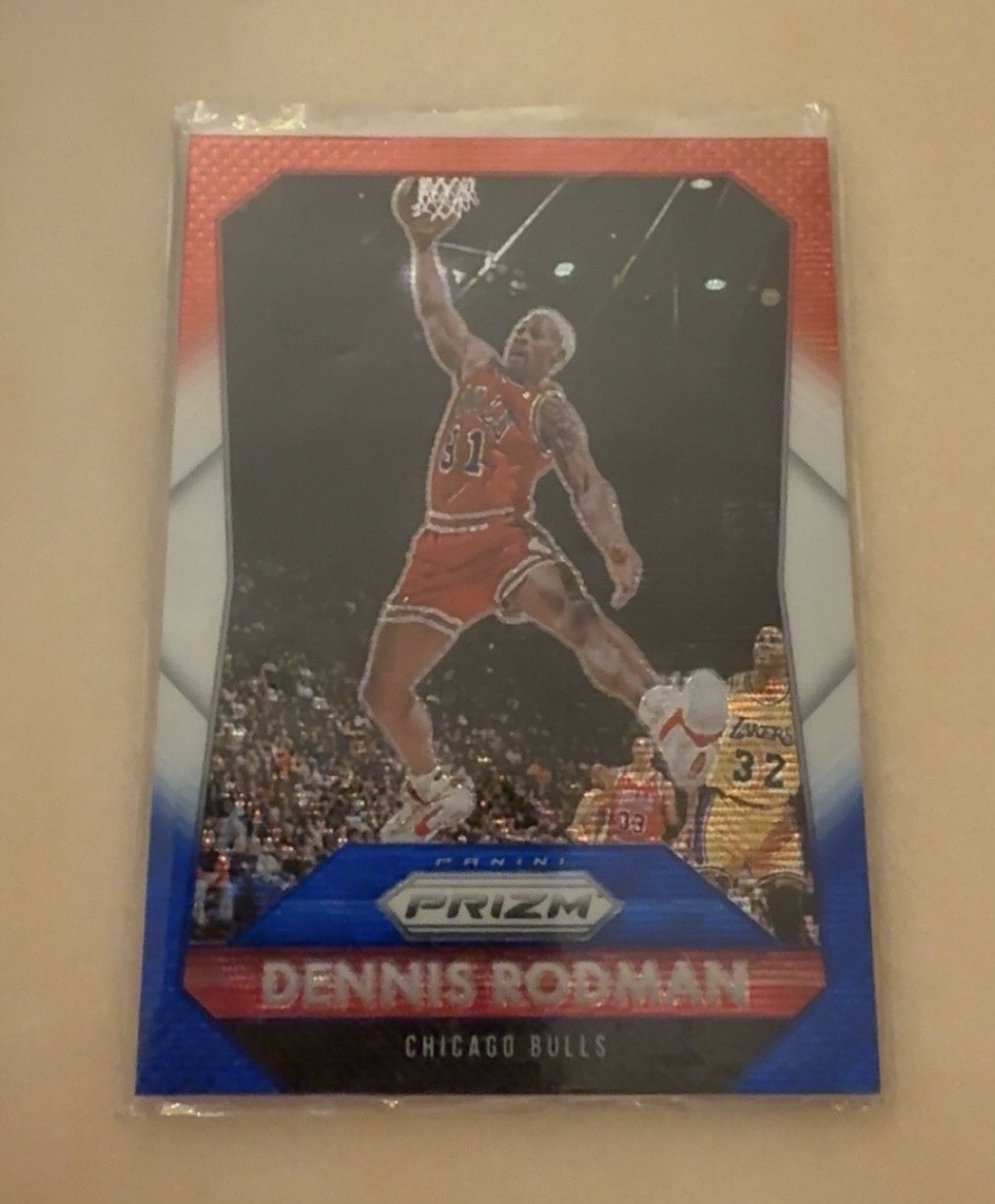 2015-2016 Panini Prizm Red/White/Blue Dennis Rodman