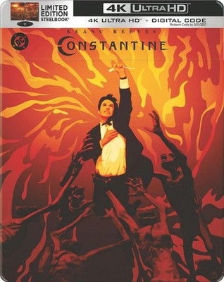  CONSTANTINE 2005 4K UHD STEELBOOK 20th Anniversary Keanu Reeves NEW SEALED OOP