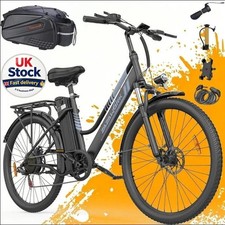 26 inch Electric Bike 36V 20AH 120KM City  Ebike 250W E-MountainBike 7 Speed UK