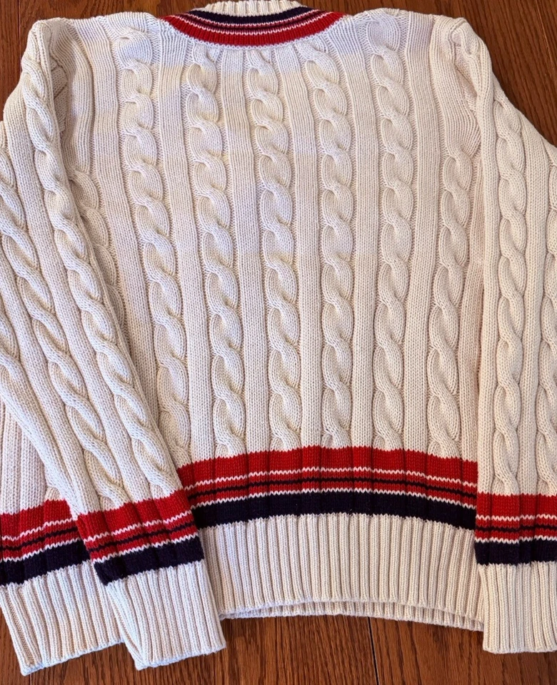 Polo Ralph Lauren V 领针织毛衣 XL — 第 3/4 张图片