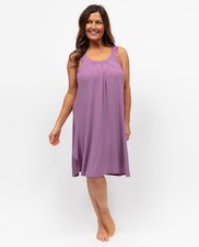 Image of Cyberjammies Nora Rose Rhea Womens Lace Detail Jersey Swing Nightdress