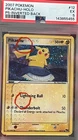 NEW CERT PSA 5 Pikachu 12/17 POP Series 5 INVERTED Back ERROR HOLO BLEED 2 SWIRL